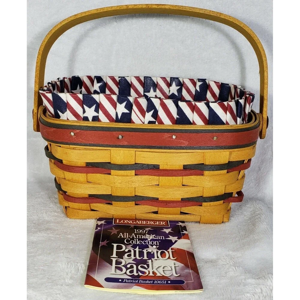 1997 Longaberger All-American Patriot Basket #10651, Two section Protector